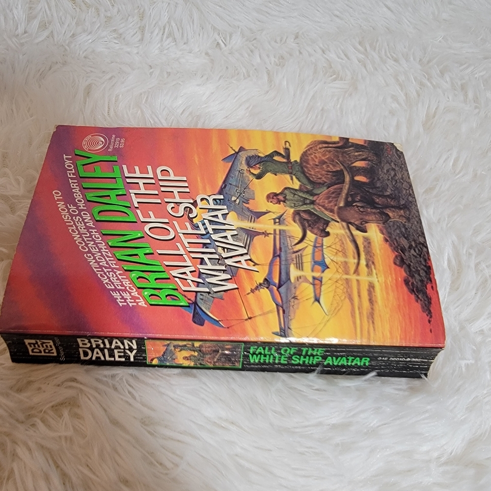 1987 Fall of the White Ship Avatar Sci-Fi Fantasy PB Book Brian Daley - Picture 2 of 5